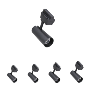 Đèn ray rọi mẫu [RR-SA-RR03] màu đen 5W-30W  | Saco